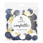 Navy & Gold Confetti