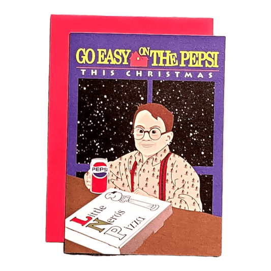 Go Easy on the Pepsi this Christmas Card