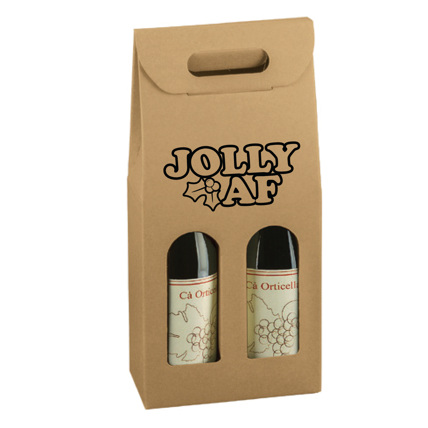 Jolly AF Wine tote (2 Bottle)