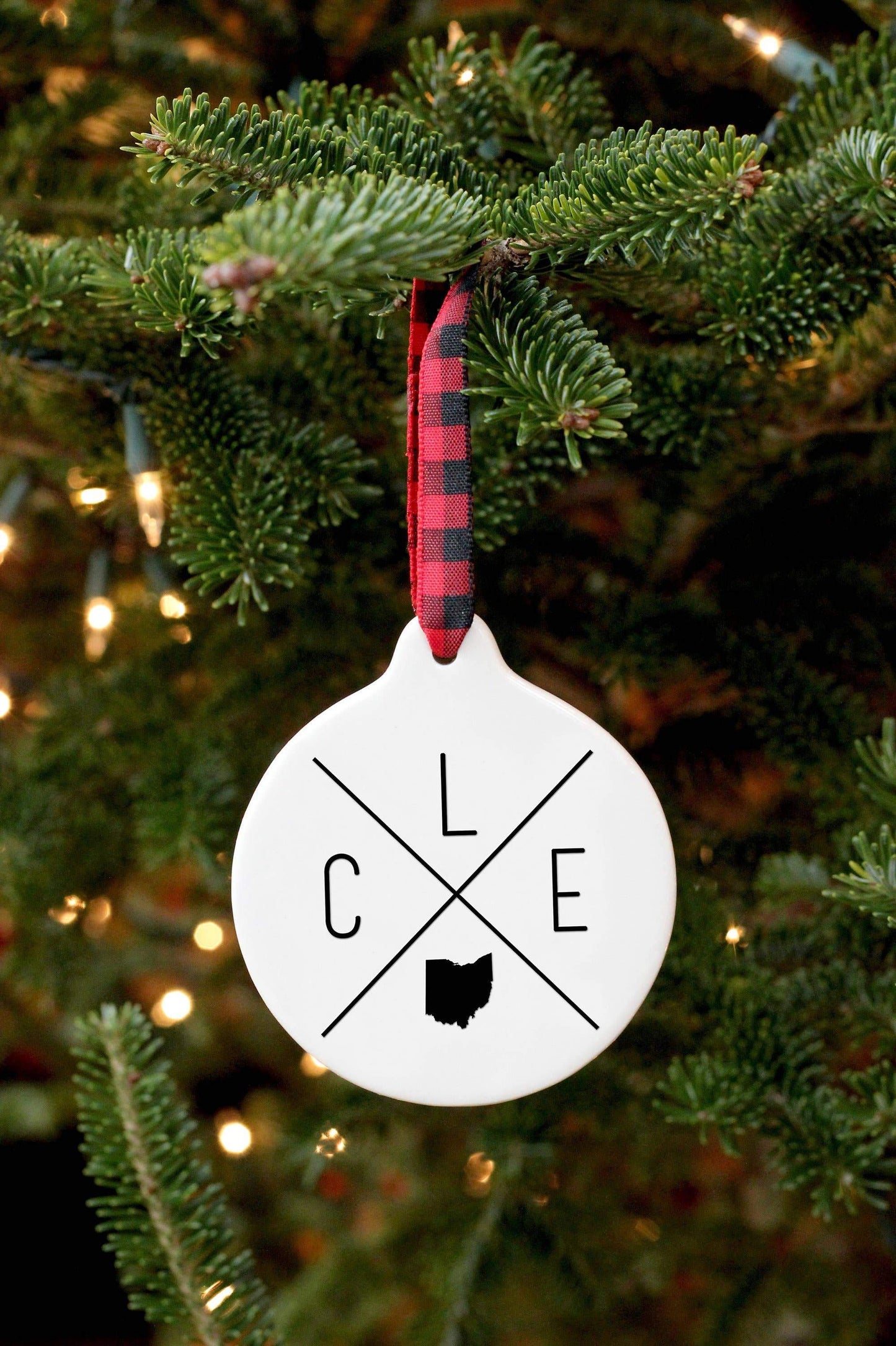 Cleveland CLE Ornament