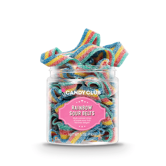 Rainbow Sour Belt Candies