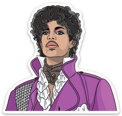 Purple Reign Jacket Die Cut Prince Sticker