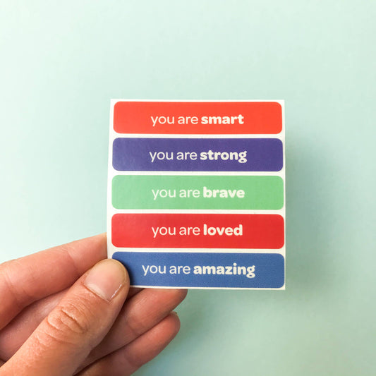 "you are amazing" vinyl stickers
