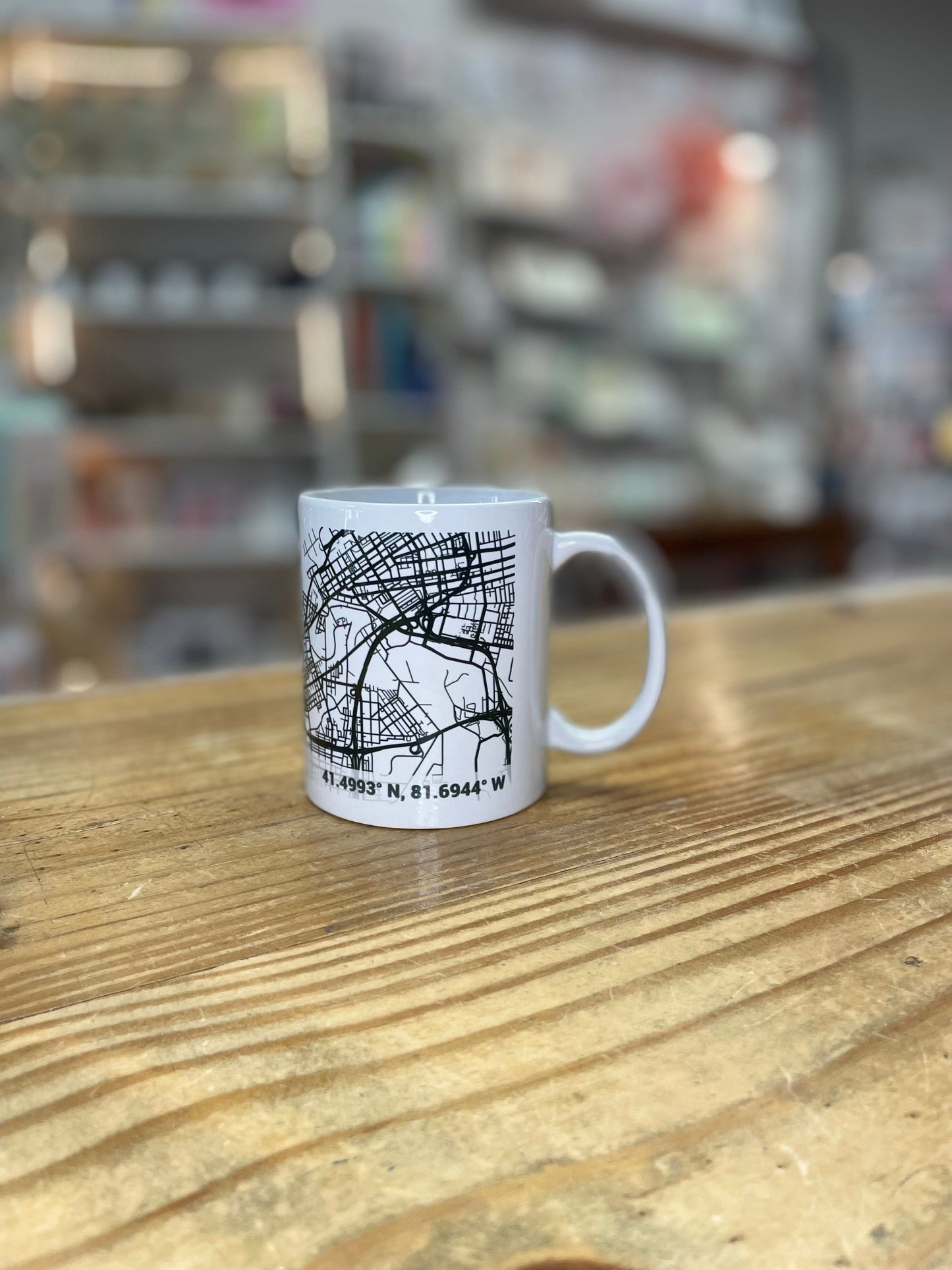 City Map Mug