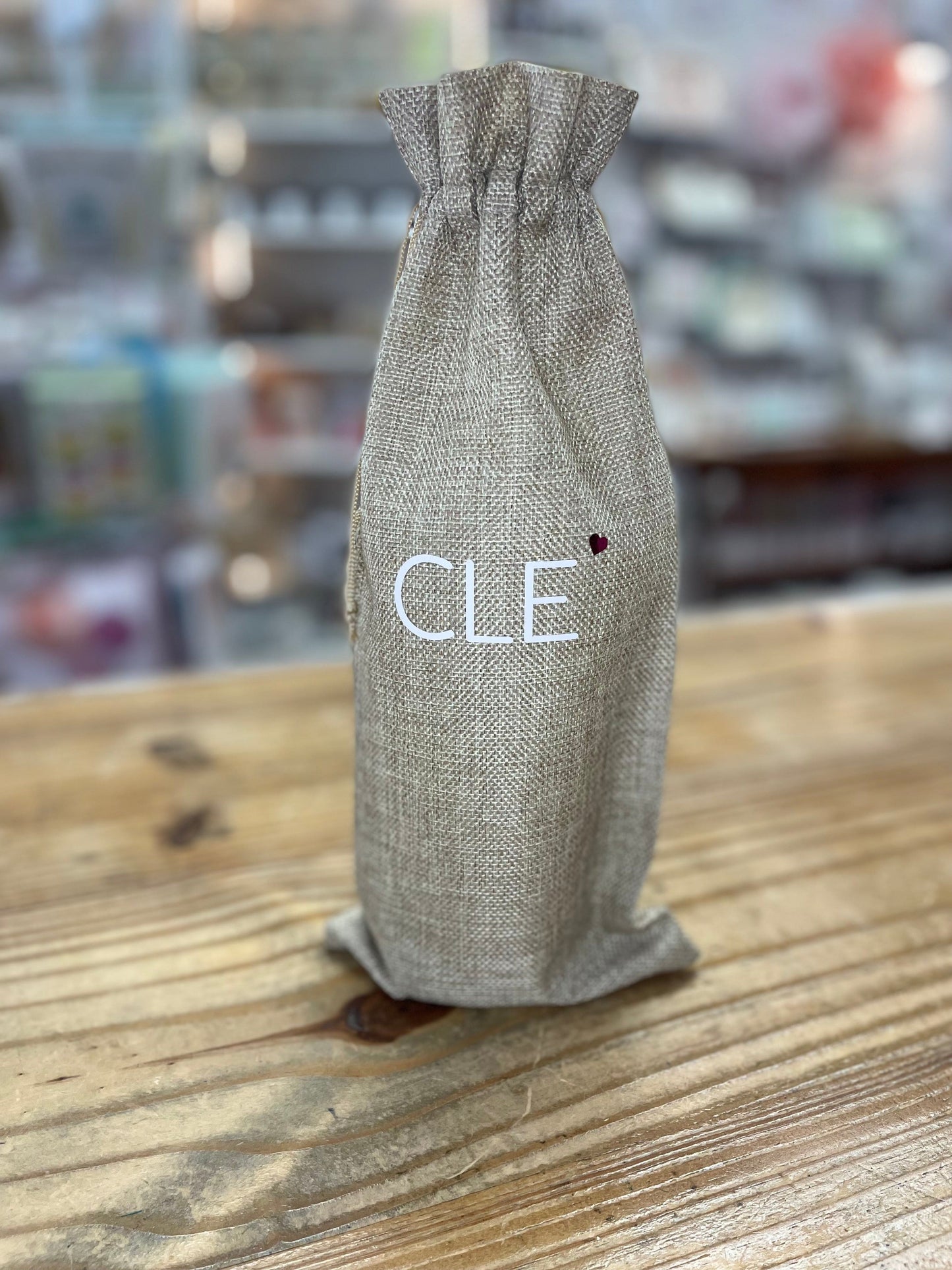 Cleveland Canvas Wine Bag
