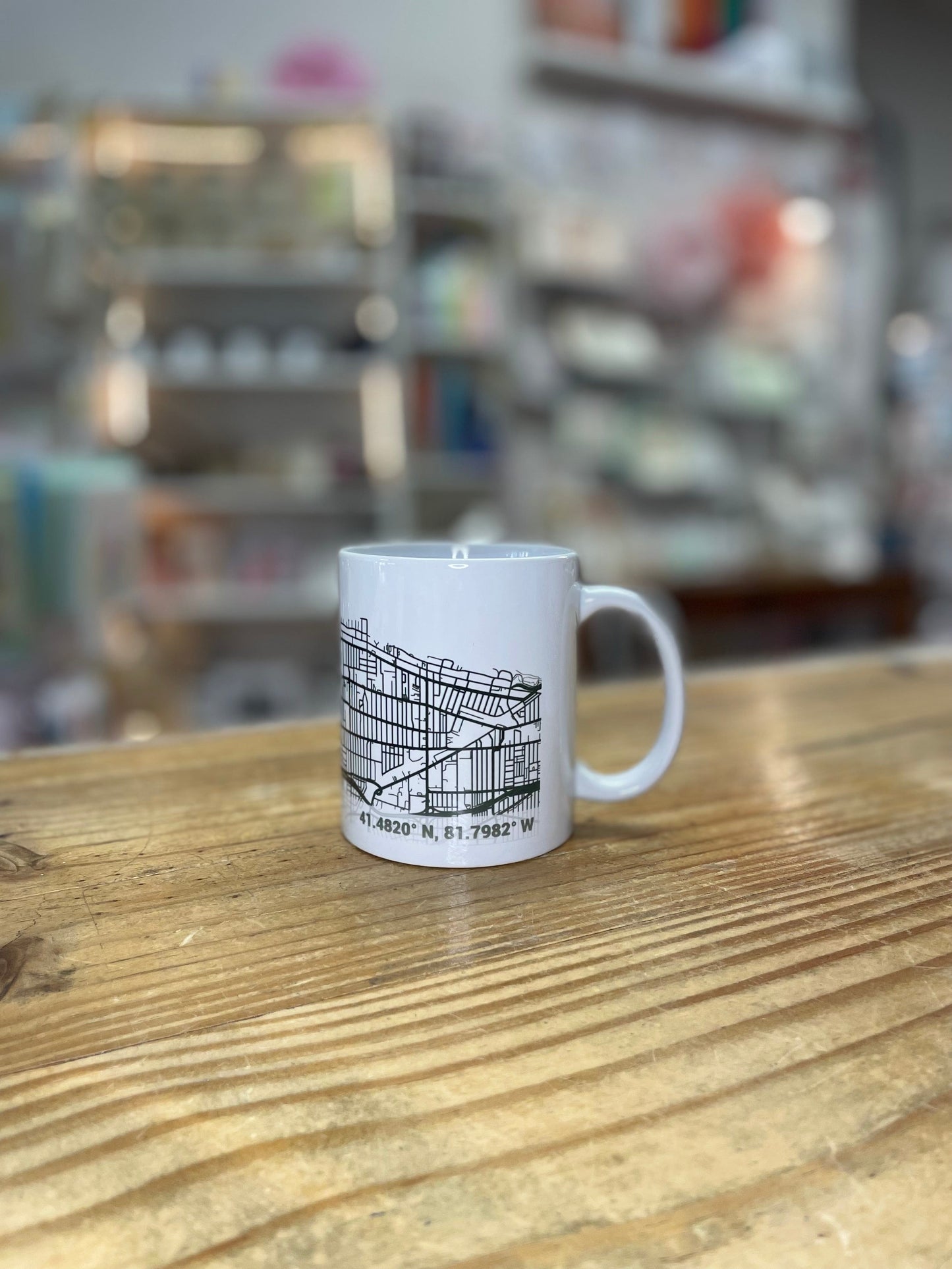 City Map Mug