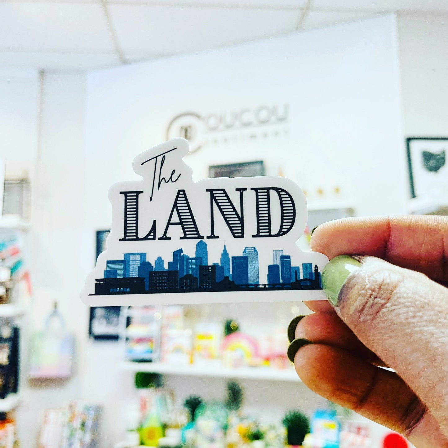 The Land Sticker