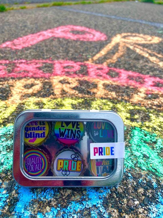 LGBTQ+ Pride Magnet - Six Pack