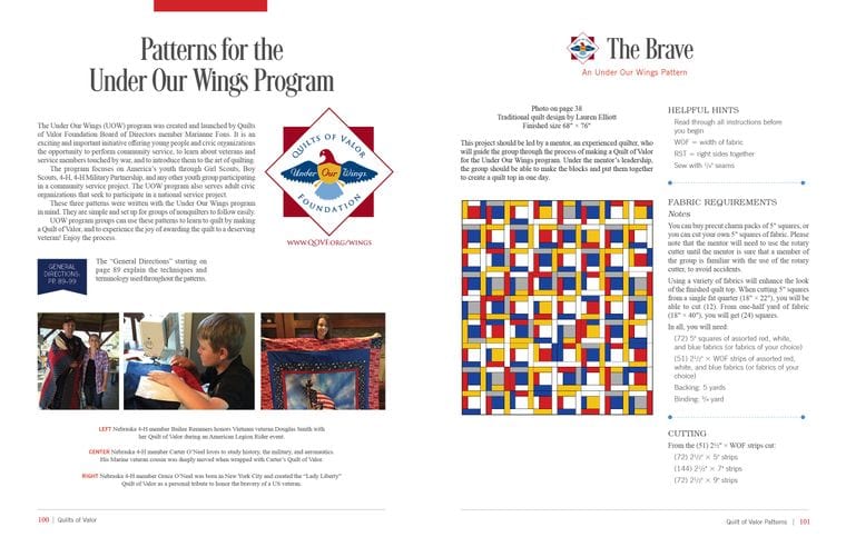 Quilts of Valor:  A 50 State Salute