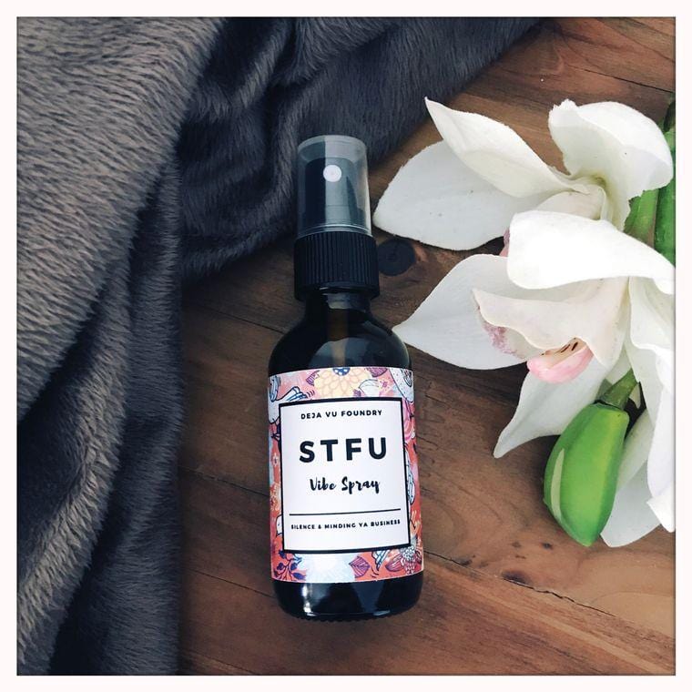 STFU: Calming Lavender and Vanilla All Naturall Room Vibe Spray 2oz