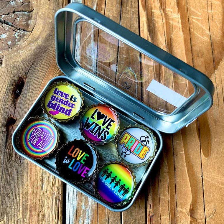 LGBTQ+ Pride Magnet - Six Pack