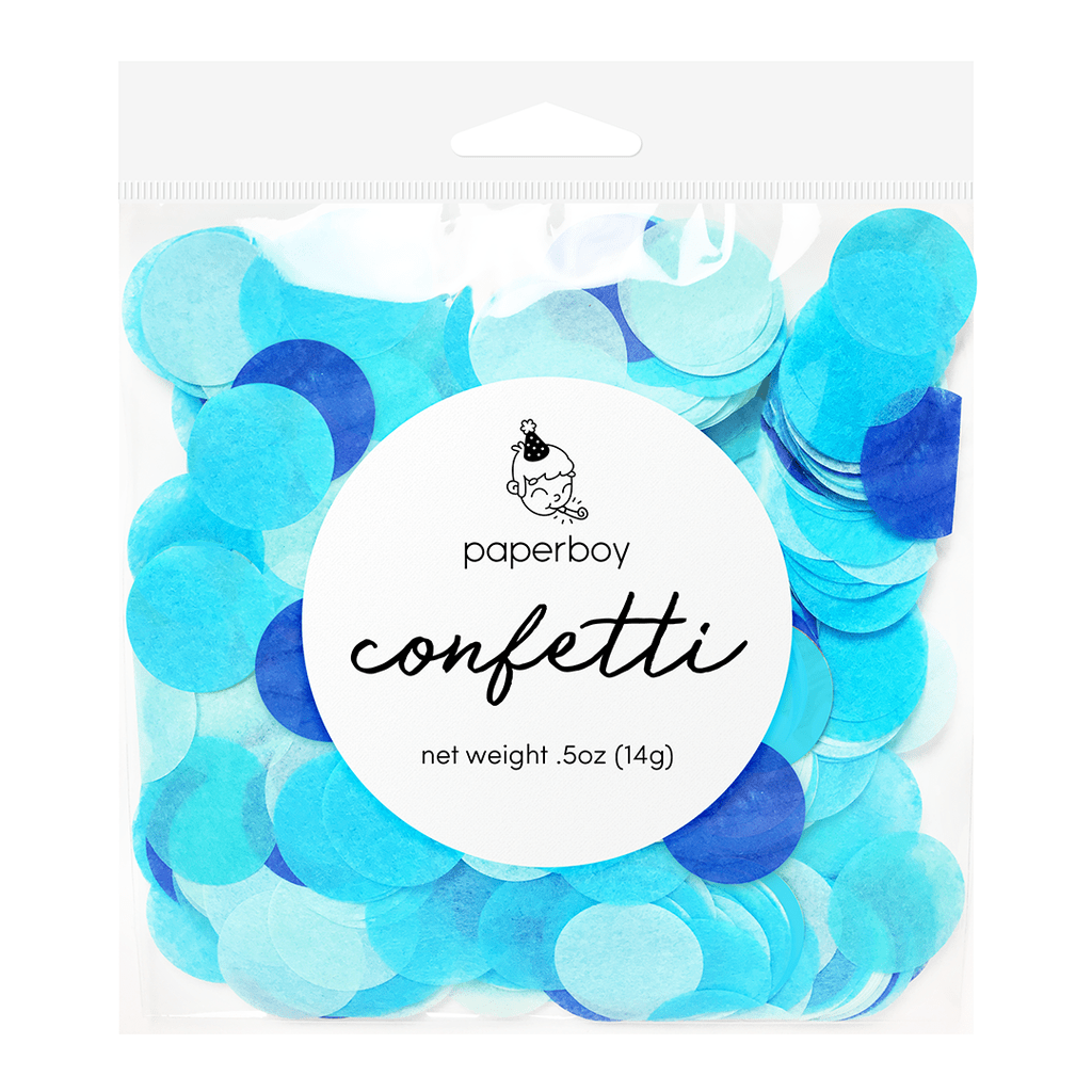 Blue Party Confetti